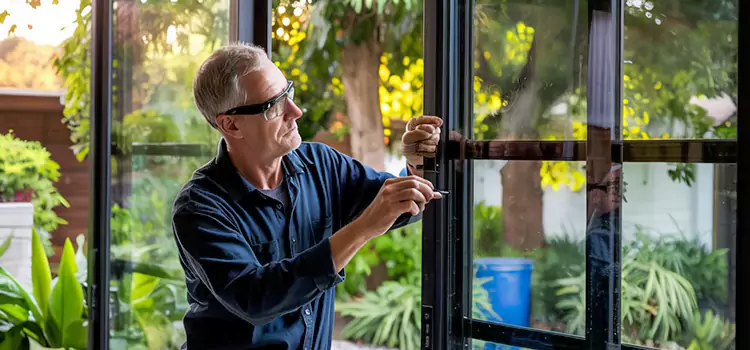 Replacing Sliding Door Lock Garland